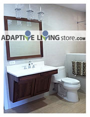 Ada Wheelchair Accessible Vanity Cabinets Adaptive Living