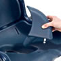 Boris Shower Commode Chair Abduction Wedge Splash Guard SWATCH