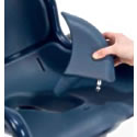 Boris Shower Commode Chair Abduction Wedge Splash Guard THUMBNAIL