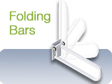 Grab Bars Folding Hinged Swing Away