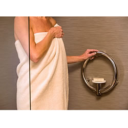 Invisia Grab Bar with Soap Dish : bathroom support bar soap dish