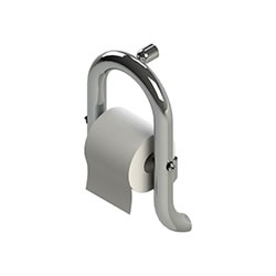 Healthcraft Invisia Wall Toilet Roll Holder Grab Bar Inv Wtrh Healthcraft Invisia Toilet Paper Holder Designer Grab Bar