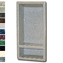 Liberty Narrow Recessed Shower Shampoo and Soap Caddy THUMBNAIL