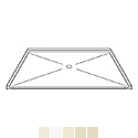P6060B1B BestBath Systems 60" x 60" Barrier Free Beveled Shower Pan Center Drain THUMBNAIL