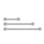 Stainless Steel Straight Grab Bar, Commercial Set of 3 SWATCH