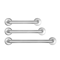 Stainless Steel Straight Grab Bar, Set of 3 MAIN