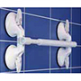 Handi-Grip Telescoping QuattroPlus Grab Bar with Suction Indicator SWATCH