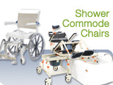 Shower Commode Wheelchairs