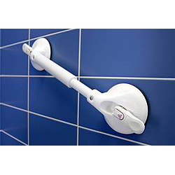 HealthSmartsup-sup-Suction-Cup-Grab-Bars-with-Germ-Free-Protection