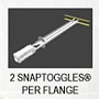 SNAPTOGGLE® Toggle Bolts SWATCH