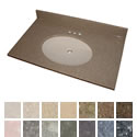 Oval Vanity Sink Top Deck THUMBNAIL