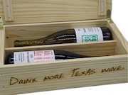 2 Bottle Wine Crates w/Lid THUMBNAIL