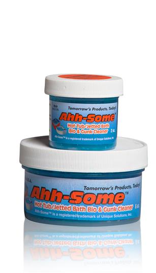 2 oz Ahh-Some Hot Tub Detox for Plumbing & Jets LARGE