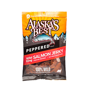 Wild Salmon Jerky 3 Pack, 3 oz. Resealable Pouches THUMBNAIL