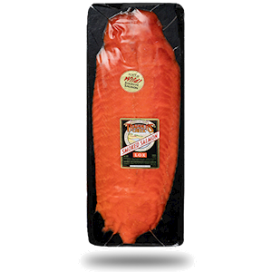 WILD Sockeye Salmon Smoked Lox 500 grams THUMBNAIL