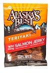 Wild Salmon Jerky 3 Pack, 3 oz. Resealable Pouches SWATCH