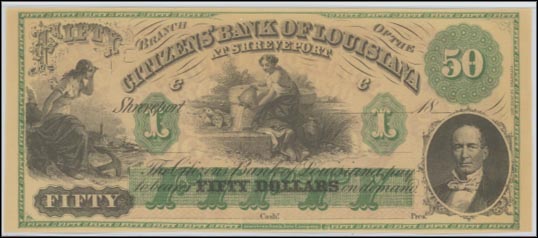 Citizens Bank Of Louisiana, Shreveport, Louisiana MAIN