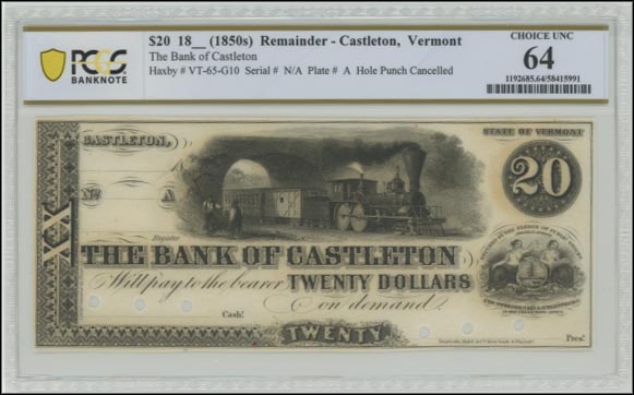 The Bank of Castleton, Vermont MAIN