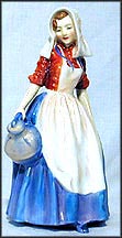 Jersey Milk Maid HN2057 - Royal Doulton Figurine