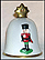 1992 Nutcracker, Goebel Annual Christmas Bell Ornament THUMBNAIL