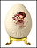 2023 Bird and Flowers, Goebel Annual Christmas Bell Ornament THUMBNAIL
