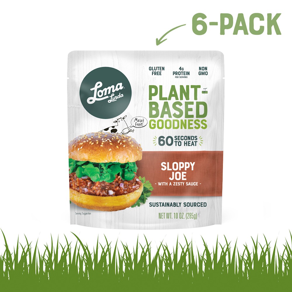 loma linda vegan sloppy joe meal starter LARGE