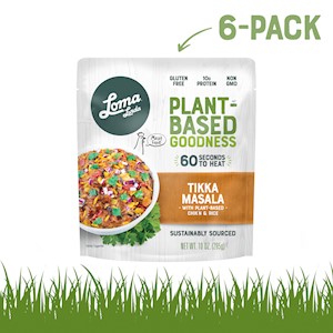 loma linda plant based tikka masala vegan meal 6-pack SWATCH