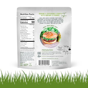 loma linda vegan sloppy joe meal starter back of pouch SWATCH