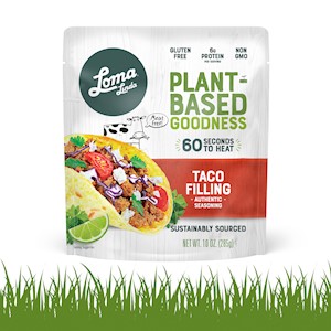 loma linda meal starters taco filling vegan pouch front SWATCH