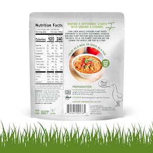 loma linda plant based thai red curry mock duck vegan meal SWATCH