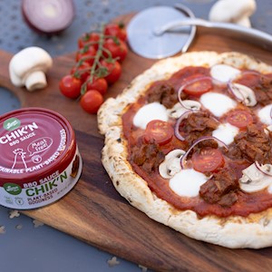 Plant Based Chicken Loma Linda CHIK'N in BBQ Sauce THUMBNAIL