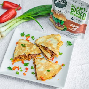 loma linda vegan sloppy joe meal starter quesadilla SWATCH