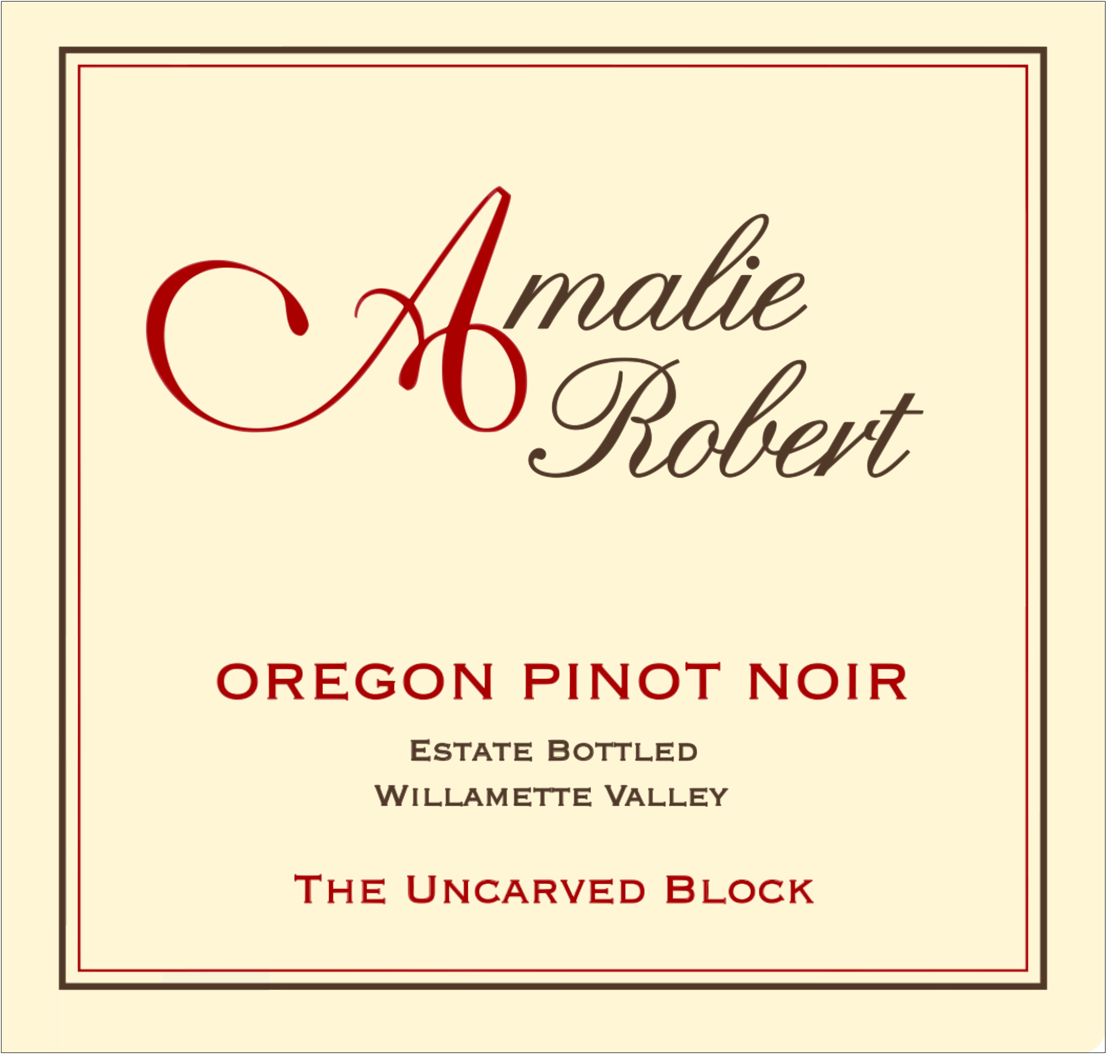 2012 The Uncarved Block Pinot Noir - 93 points Wine & Spirits (Top 100 Best Buy) MAIN