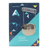 Art Alternatives Stainless Steel Brush Washer & Spiral Brush Holder THUMBNAIL