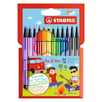 STABILO BOSS MINI Pen 68 Wallet THUMBNAIL