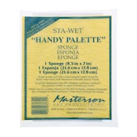 Masterson Sta-Wet Handy Palette Sponge, 8.5" x 7"  Single Refill THUMBNAIL