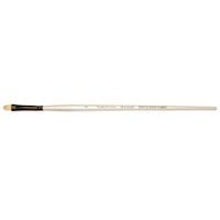 Robert Simmons Simply Simmons Long Handle Brush, Bristle Short Filbert, 4 THUMBNAIL