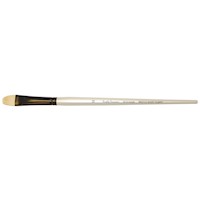 Robert Simmons Simply Simmons Long Handle Brush, Bristle Short Filbert, 10 THUMBNAIL