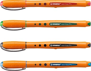 STABILO Bionic Worker Pen Set, 4-Color MAIN