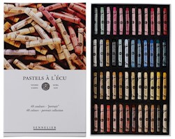 Sennelier Extra-Soft Pastel Full Stick Set, 24-Colors, Portrait Colors THUMBNAIL