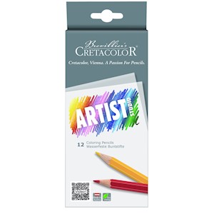 Cretacolor Artist Studio Coloring Pencil Set, 12-Colors MAIN