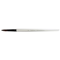 Robert Simmons Simply Simmons Extra-Firm Synthetic Long Handle Brush, Round, 8 THUMBNAIL