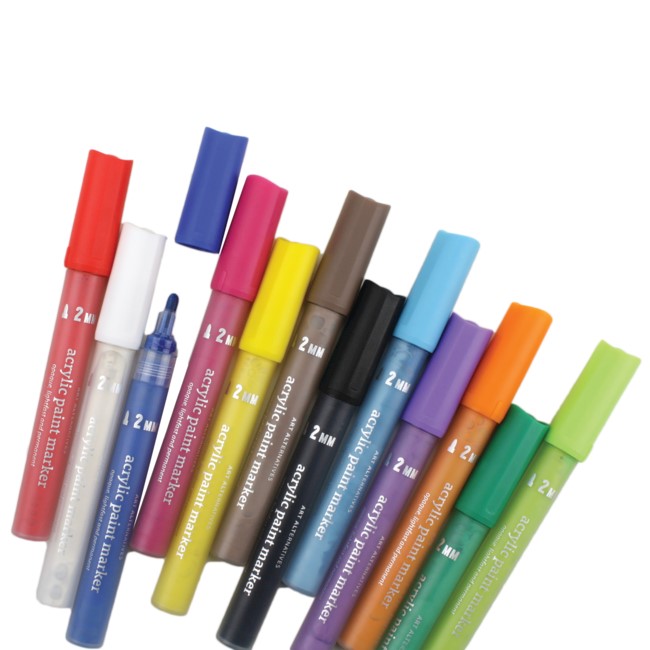 Acrylic Paint Pens / Art Alternatives Acrylic paint markers The Art