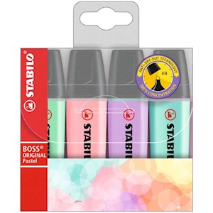 STABILO BOSS ORIGINAL Pastel Highlighter Sets MAIN