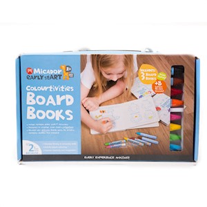 Micador early stART Colourtivities Board Book MAIN