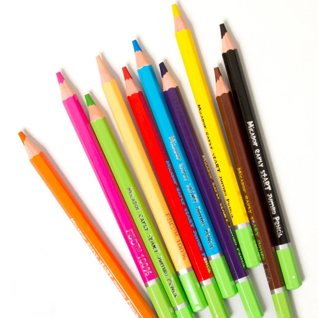 Micador early stART Jumbo Pencils, 10-Colors – The Art Sherpa Online Store