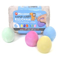 Micador early stART Egg Chalk, 6-Colors THUMBNAIL