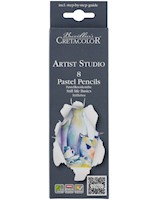 Cretacolor Artist Studio Pastel Pencil Set, Still Life, Cardboard Set of 8 THUMBNAIL