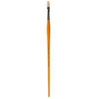 Isabey Yellow Handle Chungking Bristle Brush, Flat, Size 04 THUMBNAIL