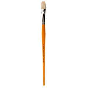 Isabey Yellow Handle Chungking Bristle Brush, Flat, Size 10 MAIN